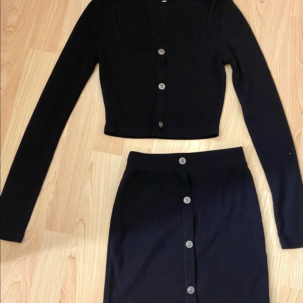 2 piece skirt set